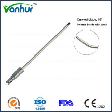 Arthroscopic Planer Curved 40° Blade